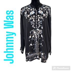 Johnny Was Oversized Tunic Blouse